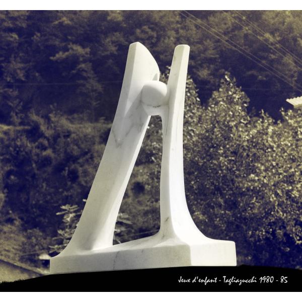 Enfants - white Carrara marble 1984